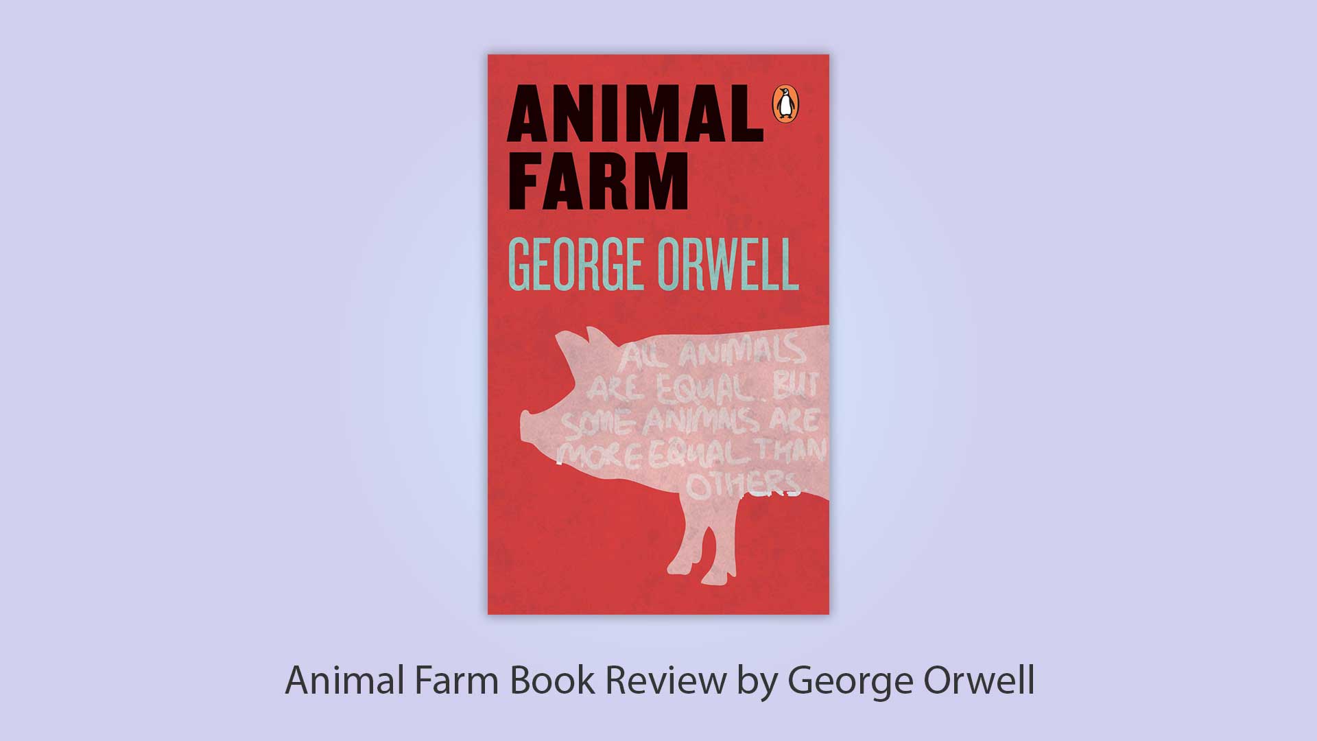 Animal Farm Book Review cover image