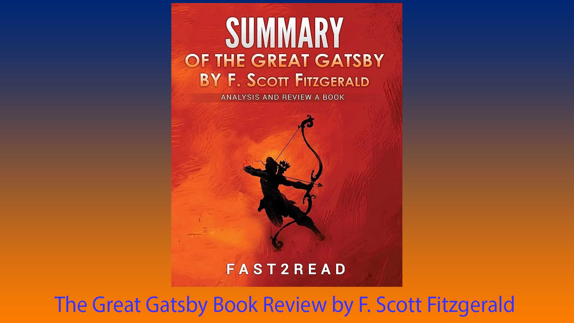 The Great Gatsby Book Review Cover Image