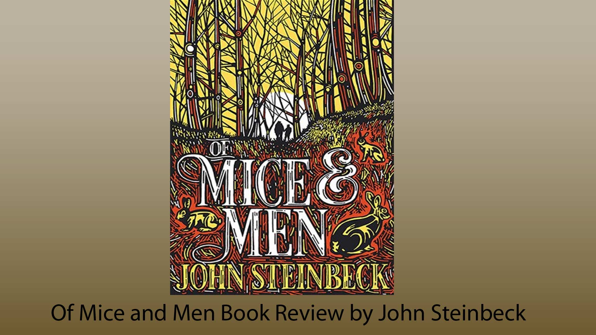 Of Mice and Men Book Review Cover Image