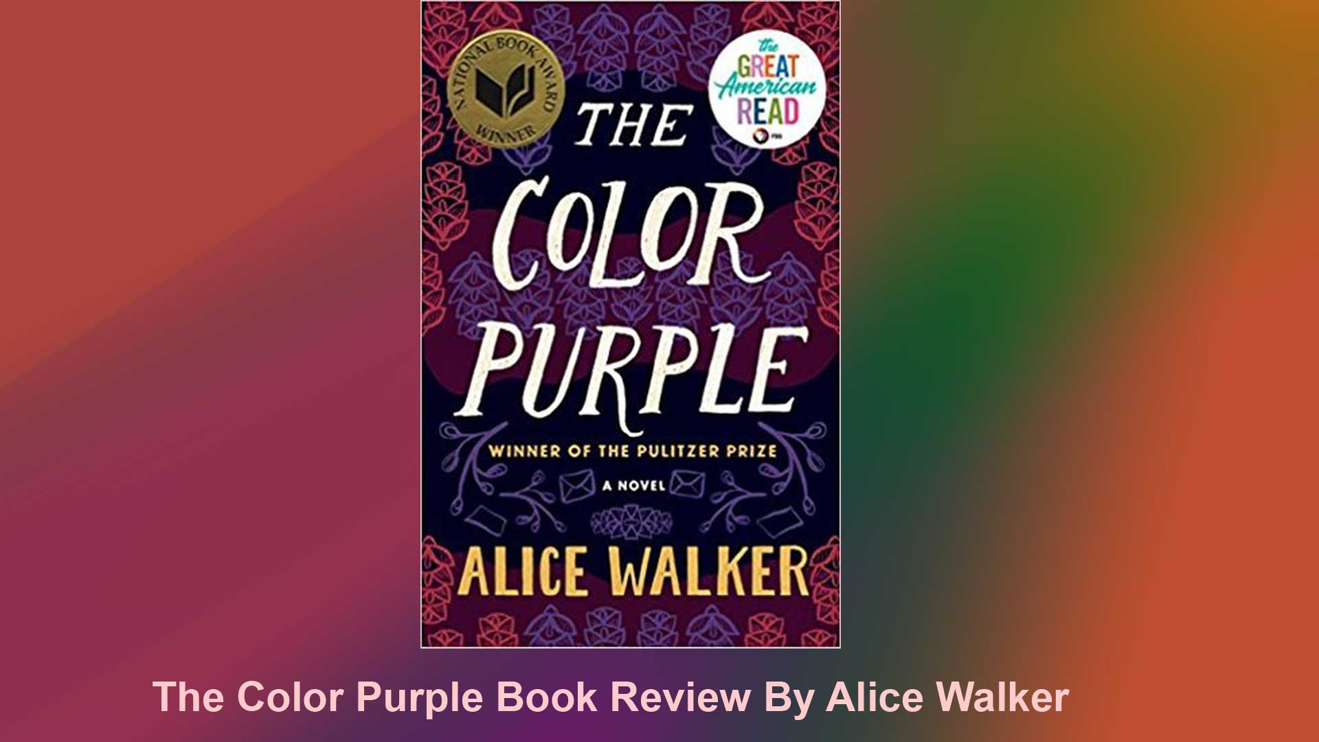 The Color Purple Book Review Cover Image