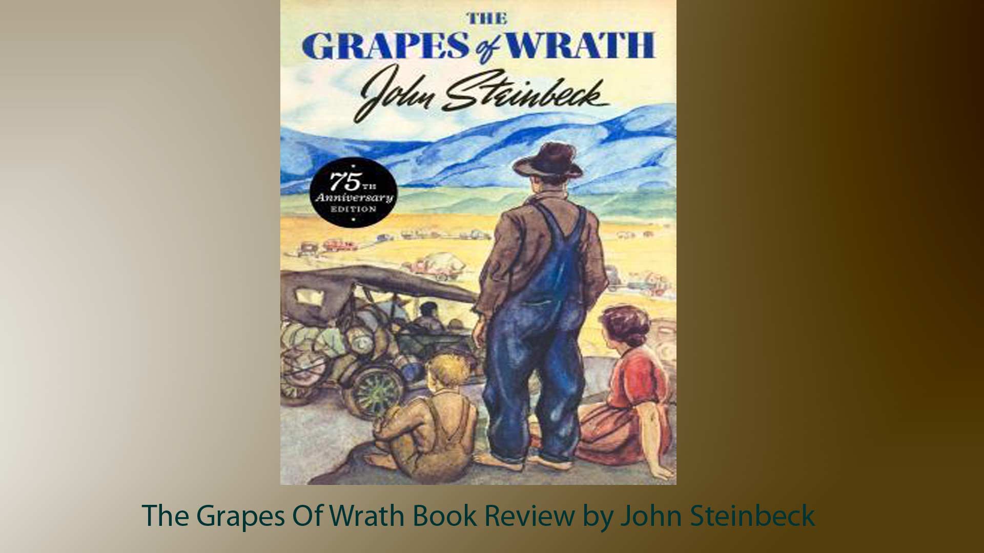 The Grapes Of Wrath Book Review Cover Image